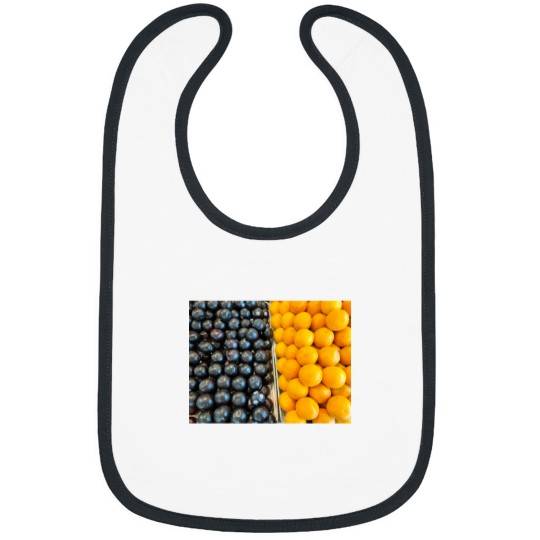 Discover Plums and Oranges Active Bibs