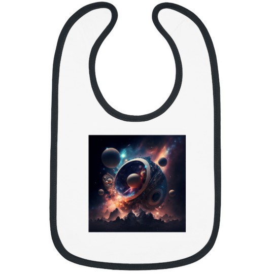 Discover cosmic sound Classic Bibs