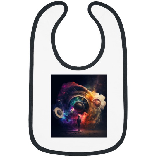 Discover cosmic sound Classic Bibs