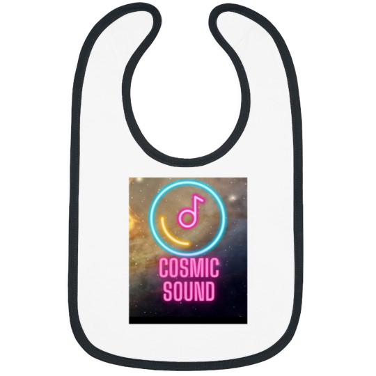 Discover Cosmic Sound Graphic  Essential Bibs