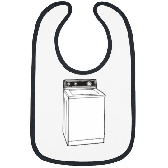 Discover White Machine Bibs
