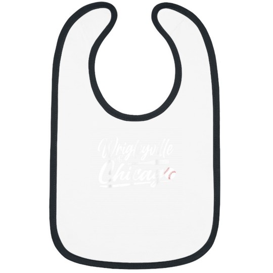 Discover Wrigleyville Chicago Baseball American Bibs