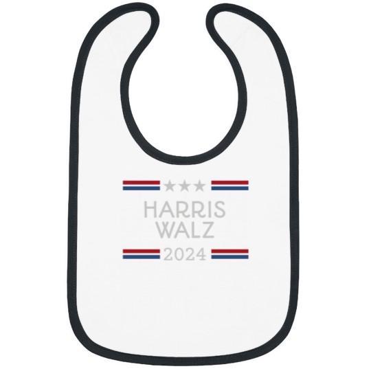 Discover Harris Walz 2024 Bibs, Kamala Harris, Tim Walz, Gift for Democrat