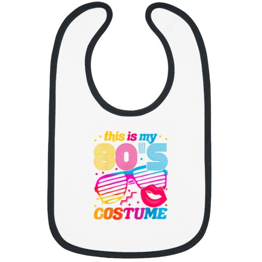 Discover Theme Party Costume 80s Bibs