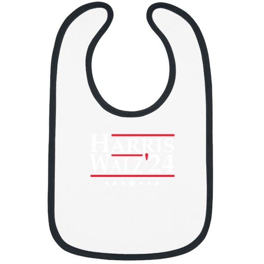Discover 2024 Harris Walz Bib - Vote Kamala