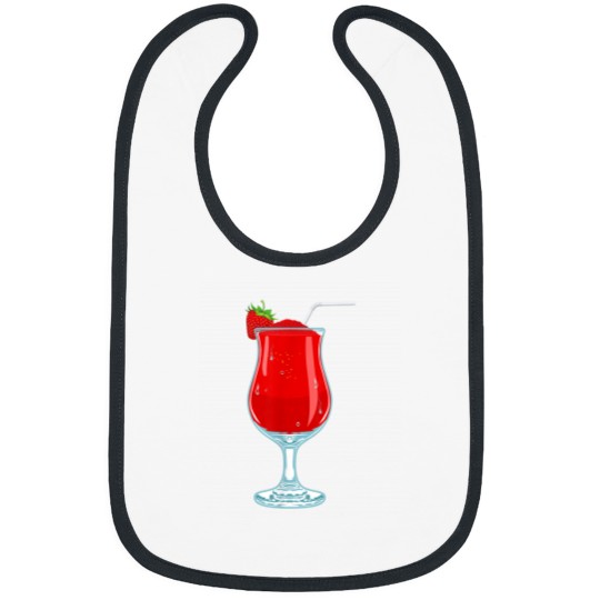 Discover Strawberry Daiquiri Cocktail Drinking Party Girl Bibs