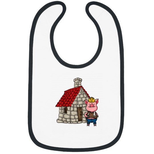 Discover Three Pigs Lazy Halloween Costume Brick House Bibs