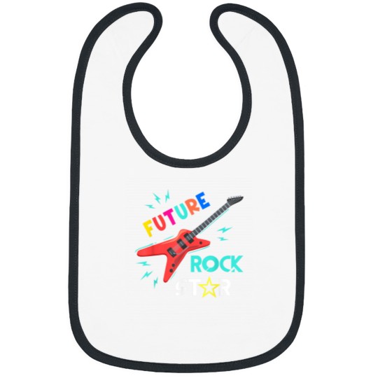 Discover Youth Future Rockstar Guitar Music Boys Girls Te Bibs