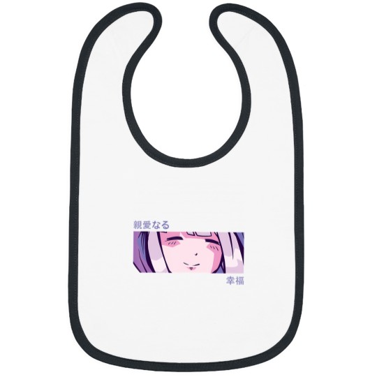 Discover Anime Girl Eyes - Japan Culture Art - Japanese Aesthetic6 40 Bibs