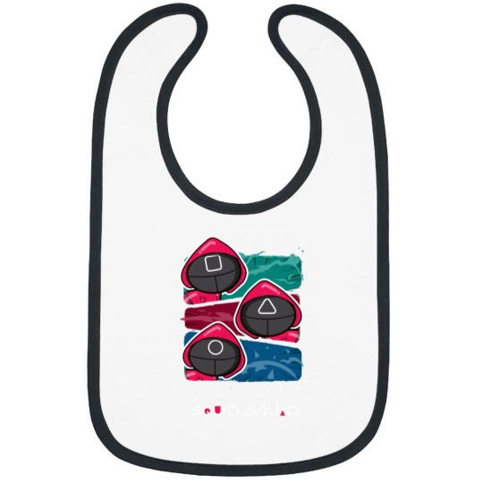 Discover Bub Squid Squad Bibs