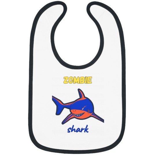 Discover Zombie shark Bibs