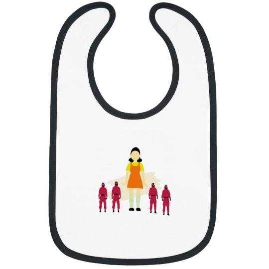 Discover The Squid Cosplay robot doll Bibs