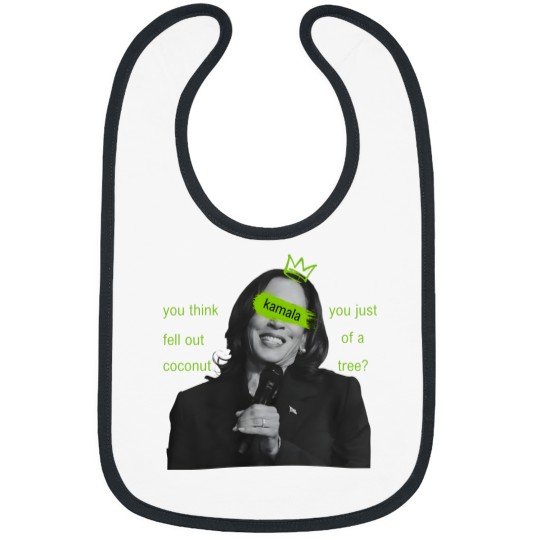 Discover kamala harris brat Bibs, kamala charli xcx brat Bibs, kamala meme Bibs