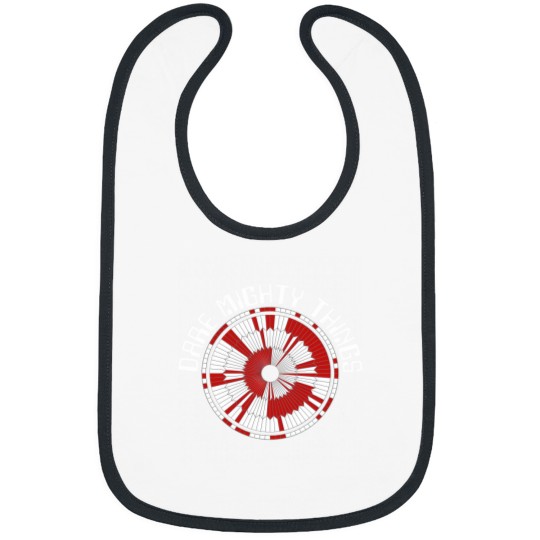 Discover Dare Mighty Things Bibs