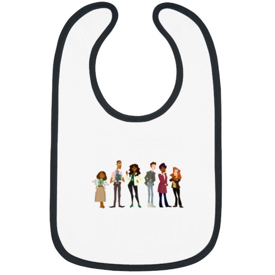 Discover Abbott Elementary  Sticker Abbott Elementary4 Bibs
