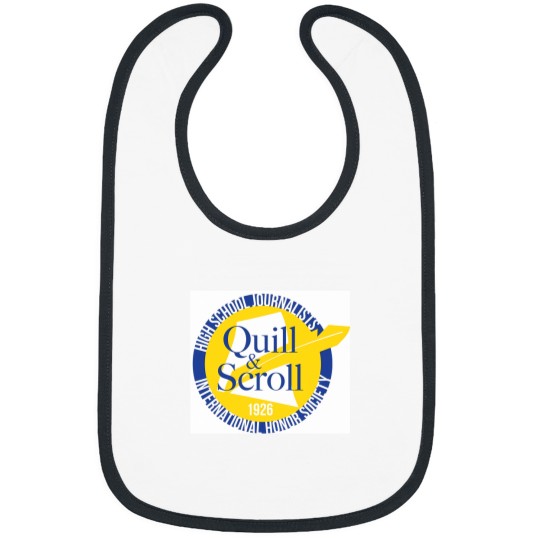 Discover Quill And Scroll (Journalism) Honor Society- Circle 1369 Bibs