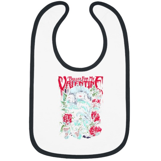 Discover Roses Skull Bullet For My Valentine Bibs
