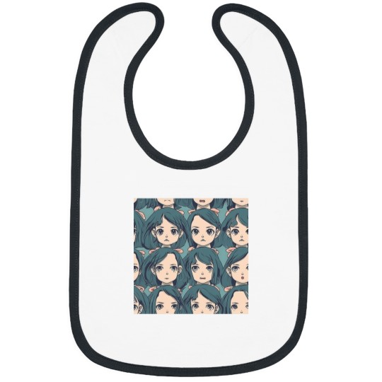Discover Anime Wifu FaceAnime Wifu Face Pillow Bibs
