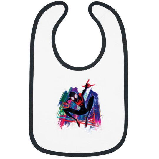 Discover miles morales graffiti city Bibs