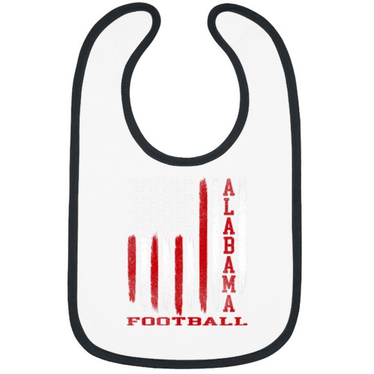 Discover Patriotic USA Flag Albm Football Season Party Bibs