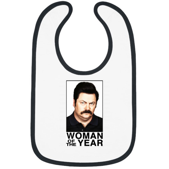 Discover Woman Of The Year  Ron Swanson Classic Bibs