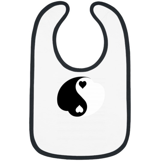 Discover Yin And Yang Love Bibs