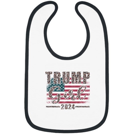 Discover Trump Girl 2024 Pro Trump Supporter for Women Leopard Print Tank Top Bibs