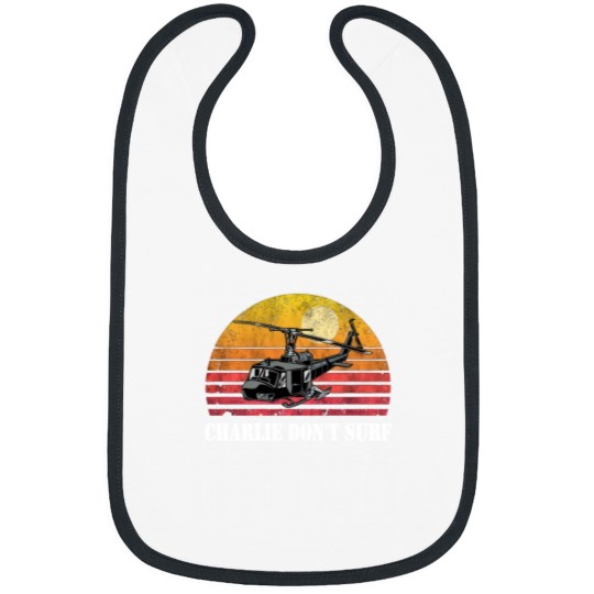 Discover Charlie Don't Surf Funny Bibs