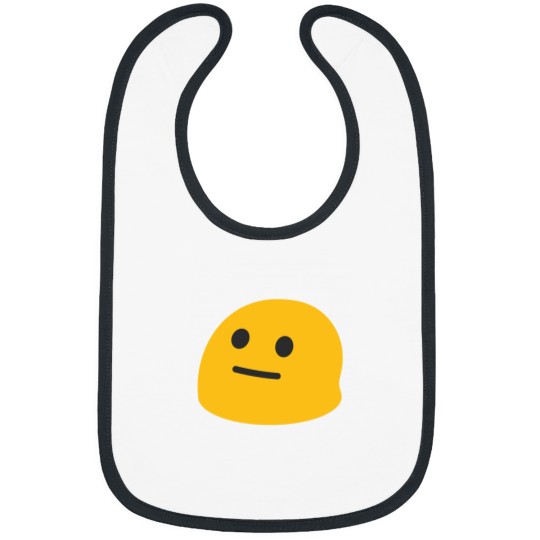 Discover Neutral face em0ji Bibs