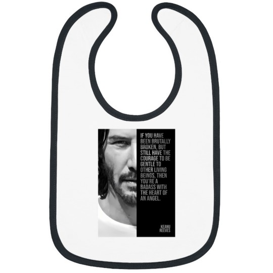 Discover Keanu Quote 4 Bibs