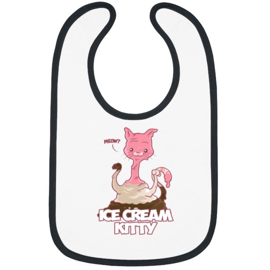 Discover Ice Cream Kitty7 Bibs