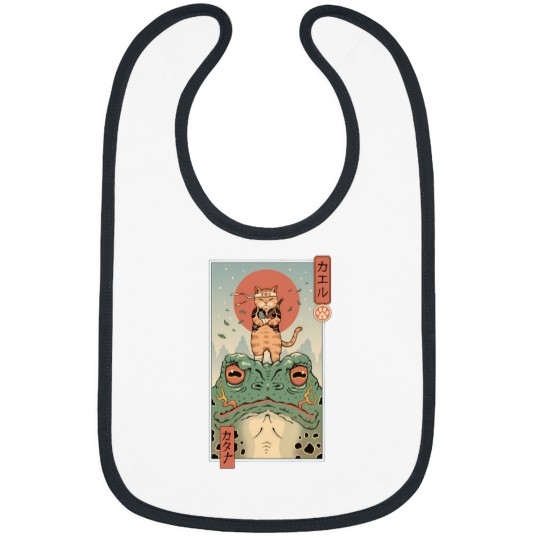 Discover Catana And The Big Frog Bibs