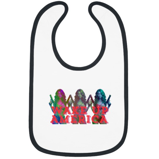 Discover Wake up America Bibs