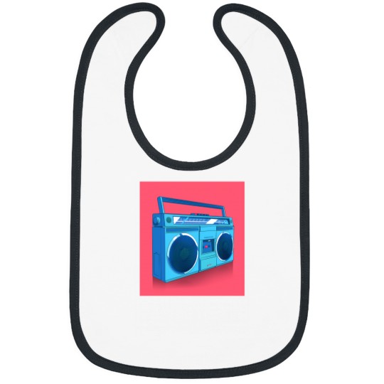 Discover 80S Boombox Bibs