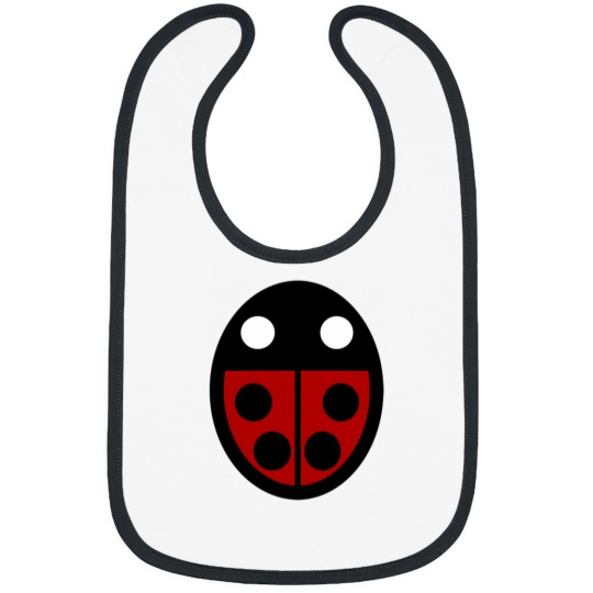 Discover Ladybug Bibs