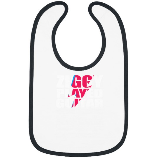 Discover Ziggy Played Guitar On Black Bibs