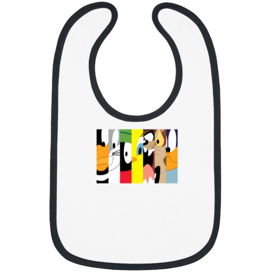 Discover Aesthetic Tunes Squad Cartoon Bibs