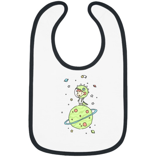 Discover Space Dinosaur Bibs
