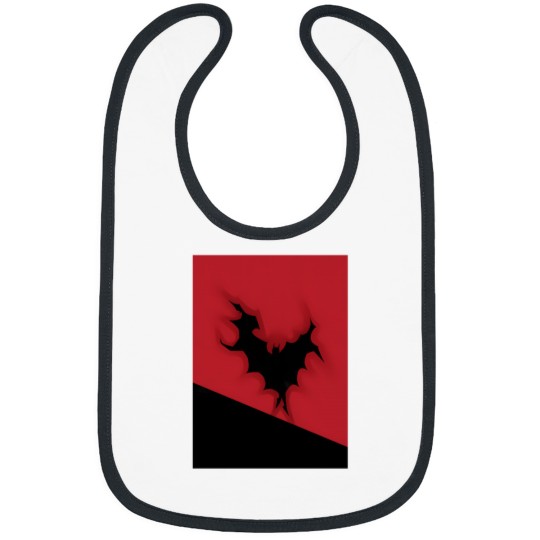 Discover A Jumping Bat  Black Bibs