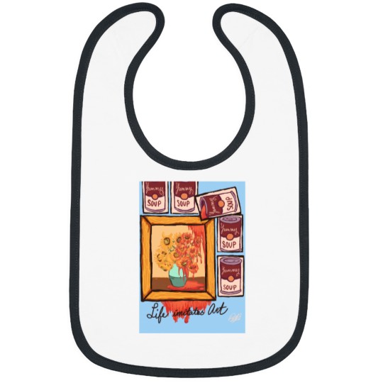 Discover Art is a weird soup Active Bibs