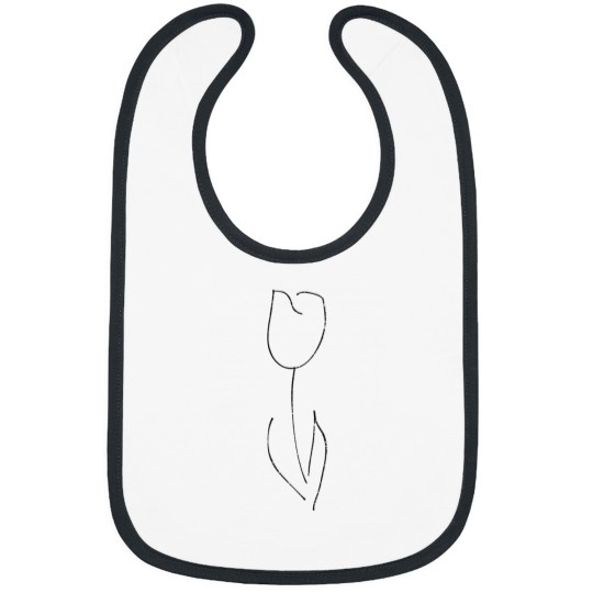 Discover White Tulip Bibs