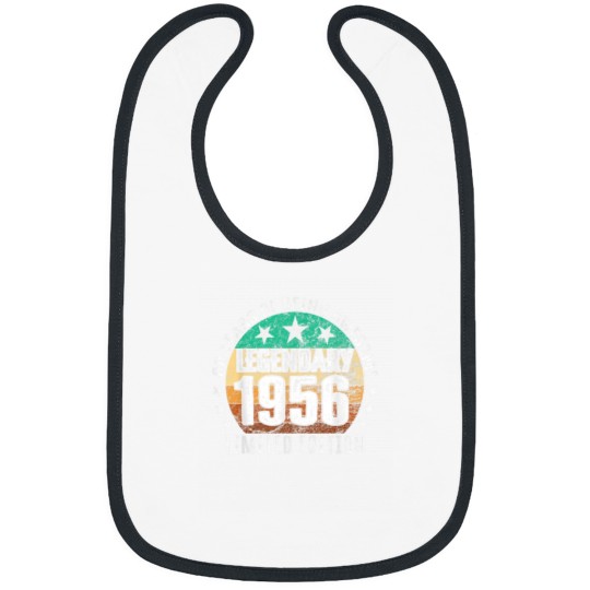 Discover 68th Birthday Limited Edition Born in 1956 Bibs
