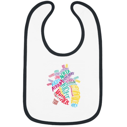 Discover Anatomical Heart Design Cardiac Cardiovascular I Bibs