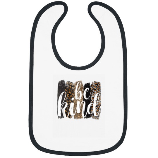 Discover Be Kind Women Inspirational Teacher Animal Print Bibs