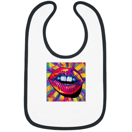 Discover Lips 80'S 1 Bibs