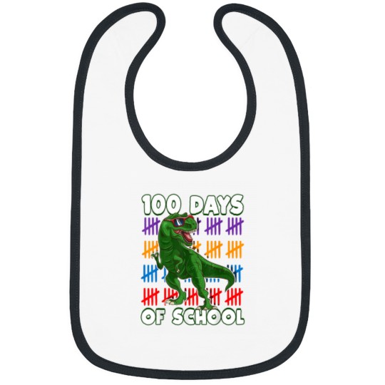 Discover 100 Days of School 100th Day Dino Bibs