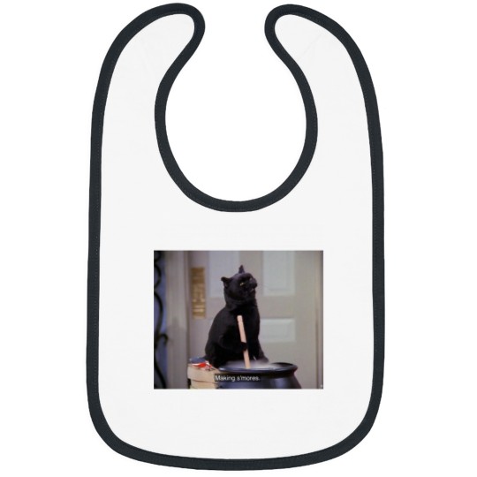 Discover Salem the Cat - “Making S’mores” Bibs