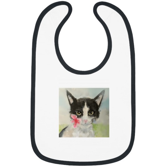Discover Pretty Kitty Hello Springs Bibs