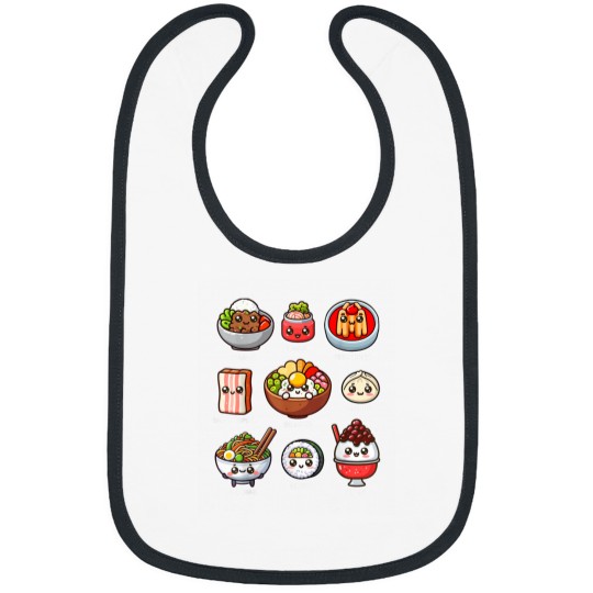 Discover Cute Korean Food Bulgogi Bibimbap Korea Lover Ka Bibs