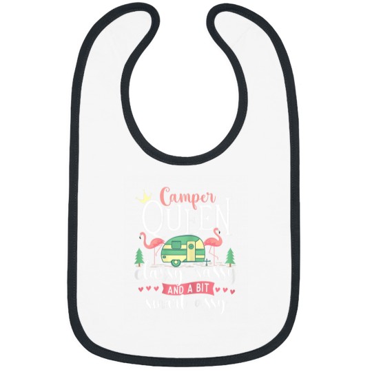 Discover Camper Queen Classy Sassy Glamping Glamper Glamo Bibs